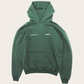 PRINTED NOTART LOGO, FOREST GREEN HOODIE