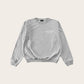 NOTART "HERE, GONE" GREY SWEATSHIRT